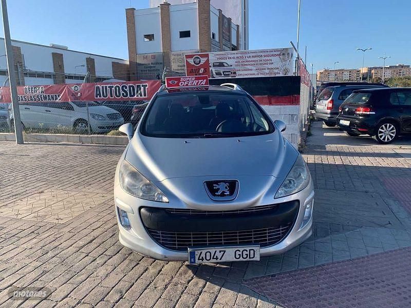 Usado Peugeot 308 Sport 136 CV (100 kW) 2009 Gris Familiar