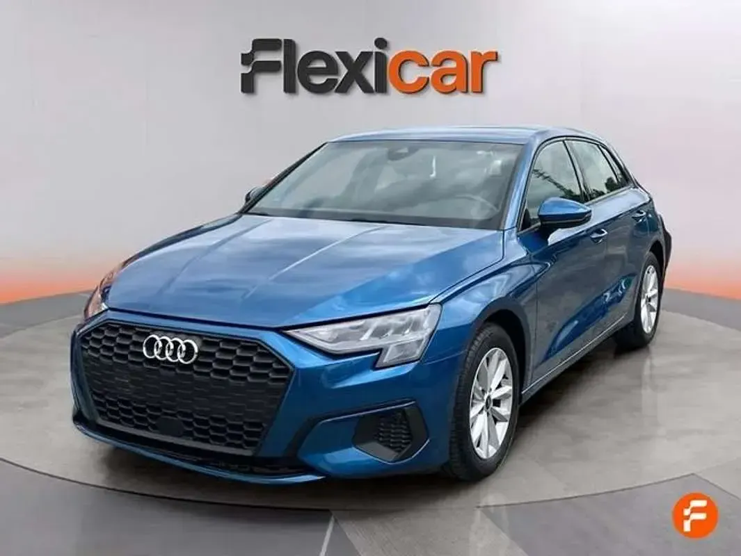 Usado Audi A3 150 CV (110 kW) 2022 Azul Berlina
