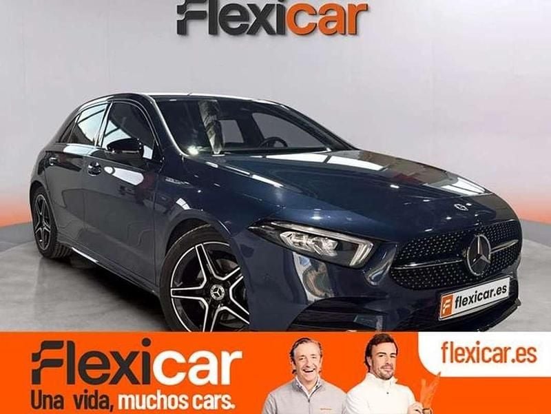 Azul Usado 2022 Mercedes A200 Utilitario | 24.990 € (Buen precio) - Imagen 1/4