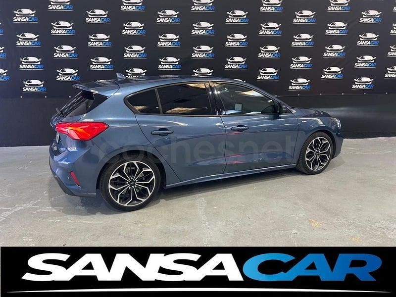 Usado Ford Focus ST-Line 125 CV (91 kW) 2018 Azul Berlina