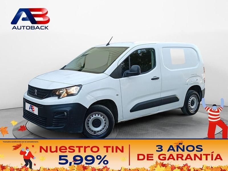 Blanco Usado 2019 Peugeot Partner Monovolumen | 7950 € (Precio justo) - Imagen 1/2