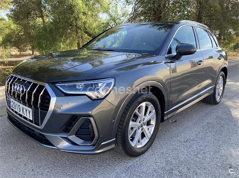 Usado Audi Q3 S-Line 150 CV (110 kW) 2019 Gris / plata SUV