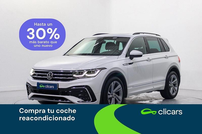Blanco Usado 2021 VW Tiguan R-line SUV | 33.990 € (Caro) - Imagen 1/4