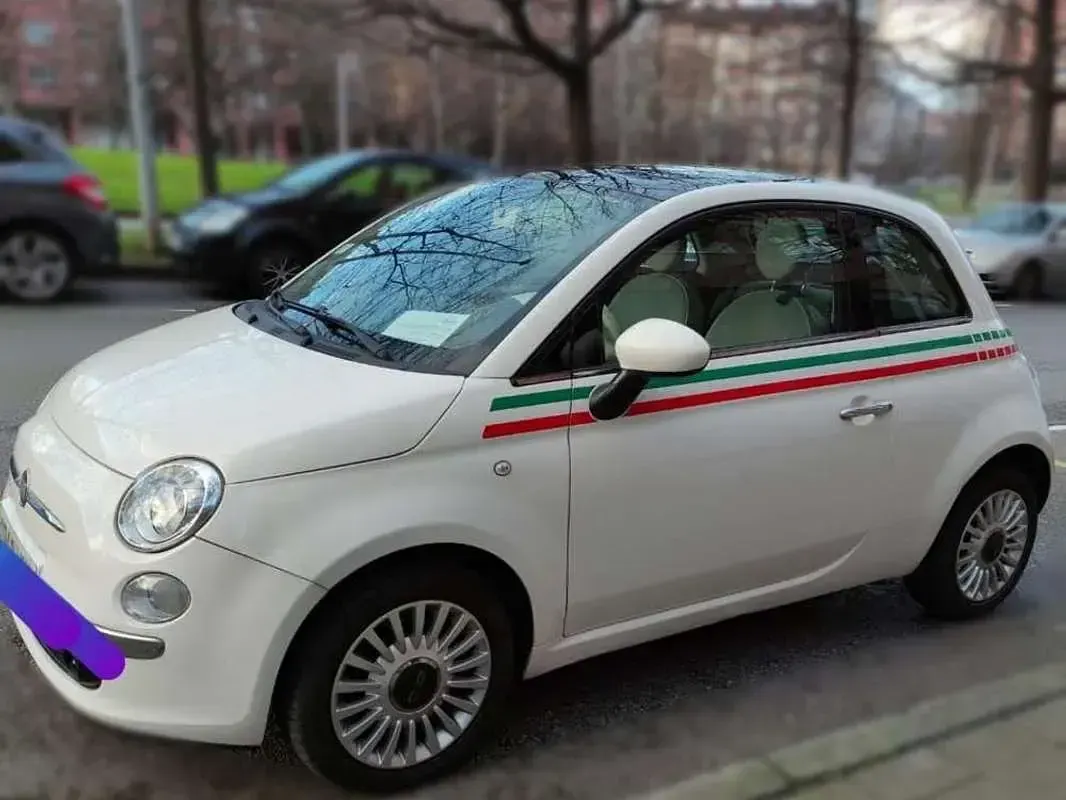 Usado Fiat 500 69 CV (50 kW) 2014 Blanco Berlina