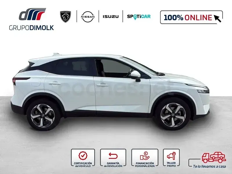 Usado Nissan Qashqai N-Connecta 158 CV (116 kW) 2022 Blanco SUV