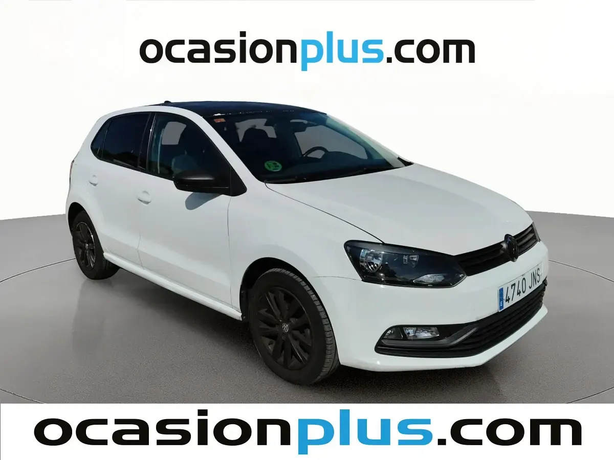Usado VW Polo 75 CV (55 kW) 2016 Blanco Utilitario