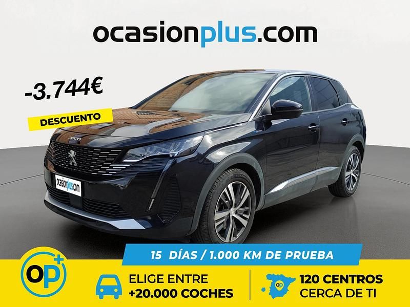 Negro Usado 2023 Peugeot 3008 Allure SUV | 22.150 € (Precio justo) - Imagen 1/4