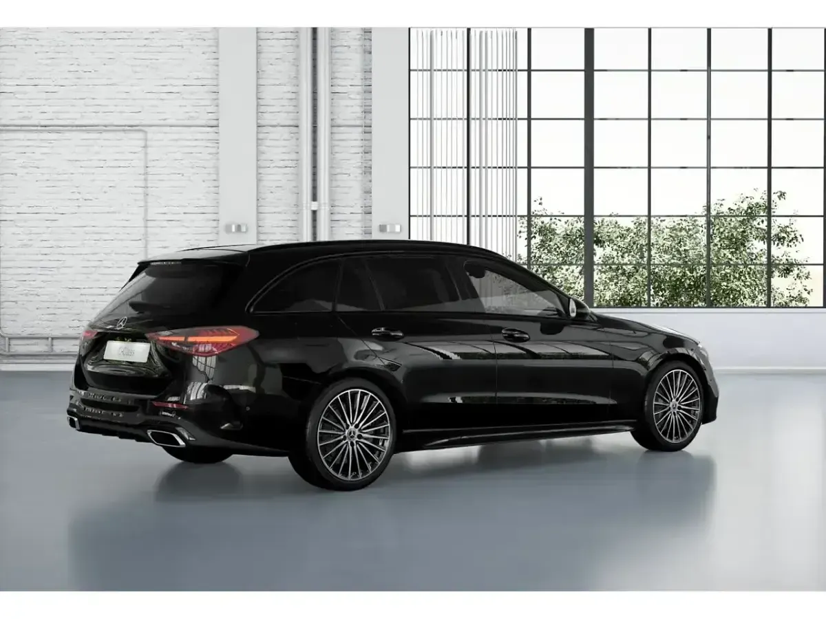 Nuevo Mercedes C200 204 CV (150 kW) 2025 Negro Familiar