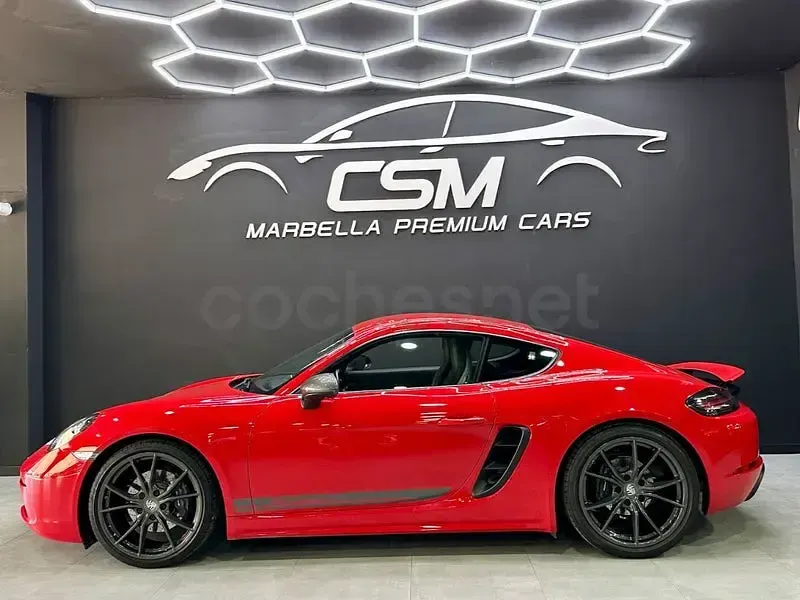 Usado Porsche 718 Cayman T 300 CV (220 kW) 2019 Rojo Coupe