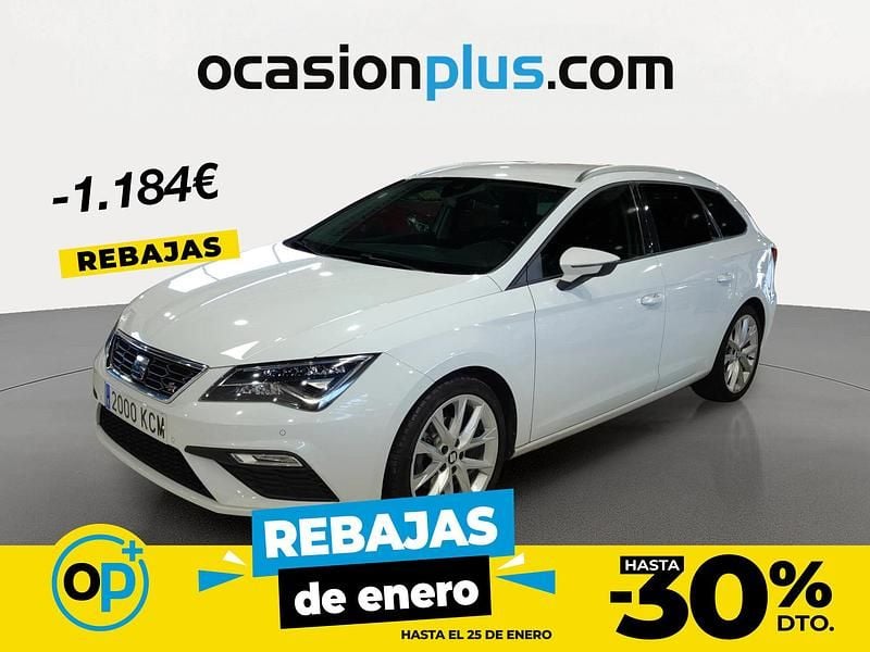 Blanco Usado 2017 Seat Leon FR Monovolumen | 14.806 € (Buen precio) - Imagen 1/4