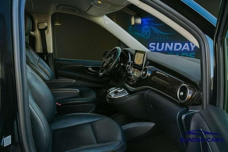 Usado Mercedes V220 Avantgarde 163 CV (119 kW) 2019 Negro Monovolumen