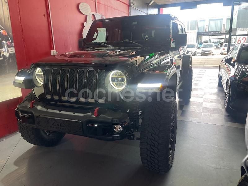 Negro Usado 2021 Jeep Wrangler Rubicon SUV | 47.900 € (Buen precio) - Imagen 1/4