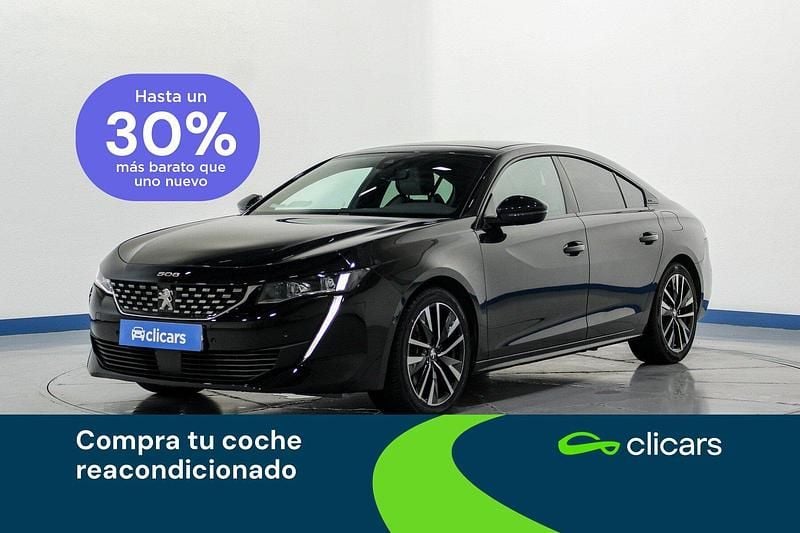 Negro Usado 2020 Peugeot 508 GT-line Berlina | 21.490 € (Precio justo) - Imagen 1/4