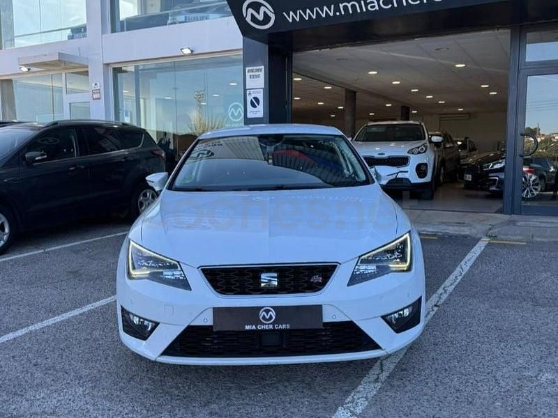 Usado Seat Leon FR 184 CV (135 kW) 2016 Blanco Berlina