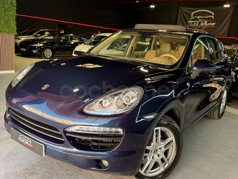 Usado Porsche Cayenne 382 CV (280 kW) 2014 Azul SUV