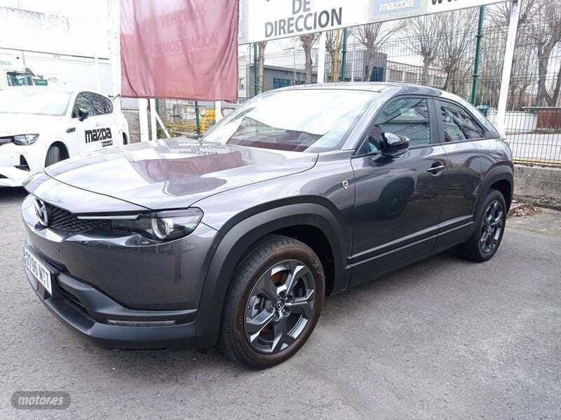 Gris Usado 2024 Mazda MX30 Exclusive-Line SUV | 32.600 € (Un poco caro) - Imagen 1/4