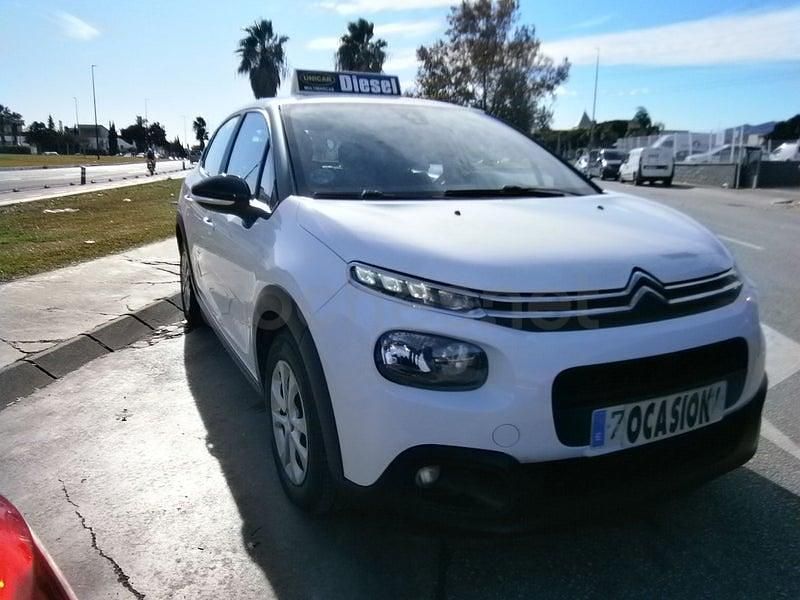 Usado Citroën C3 Feel 99 CV (72 kW) 2019 Blanco Utilitario