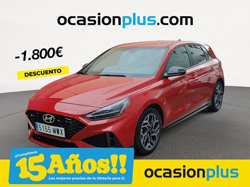 Rojo Usado 2024 Hyundai i30 N Line Berlina | 19.800 € (Buen precio) - Imagen 1/4