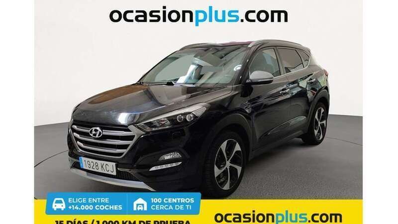 Negro Usado 2017 Hyundai Tucson SUV | 19.990 € (Precio justo) - Imagen 1/4