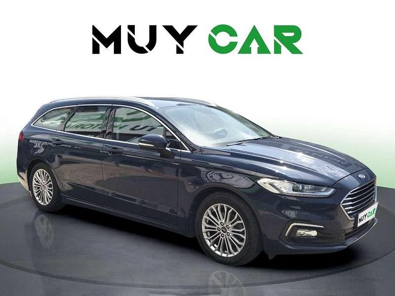 Azul Usado 2021 Ford Mondeo Titanium Familiar | 17.990 € (Precio justo) - Imagen 1/4