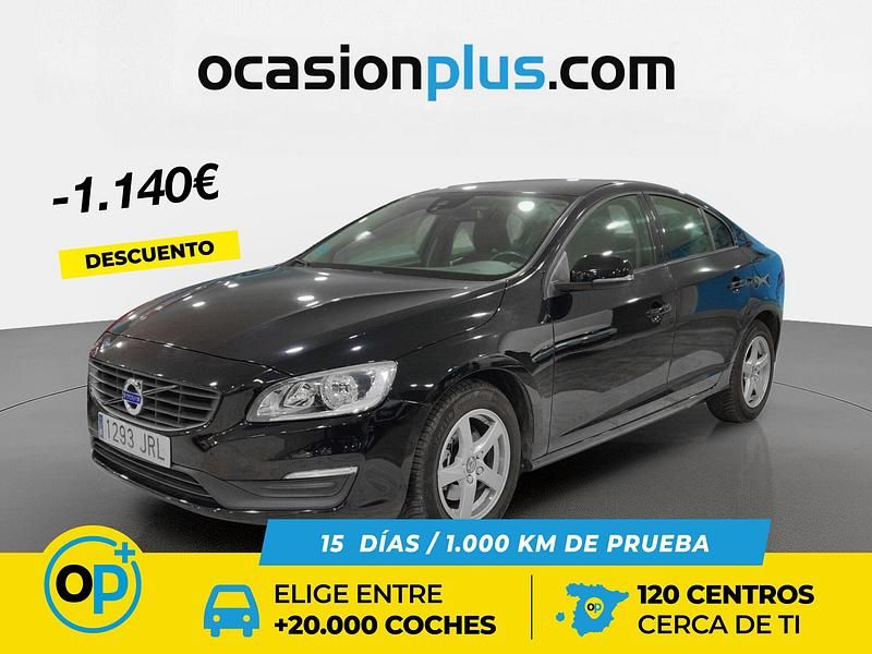 Negro Usado 2016 Volvo S60 Kinetic Berlina | 15.390 € (Un poco caro) - Imagen 1/4