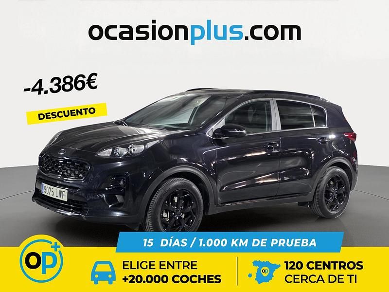 Usado Kia Sportage 136 CV (100 kW) 2022 Negro SUV