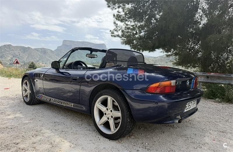 Usado BMW Z3 140 CV (102 kW) 1996 Azul Descapotable