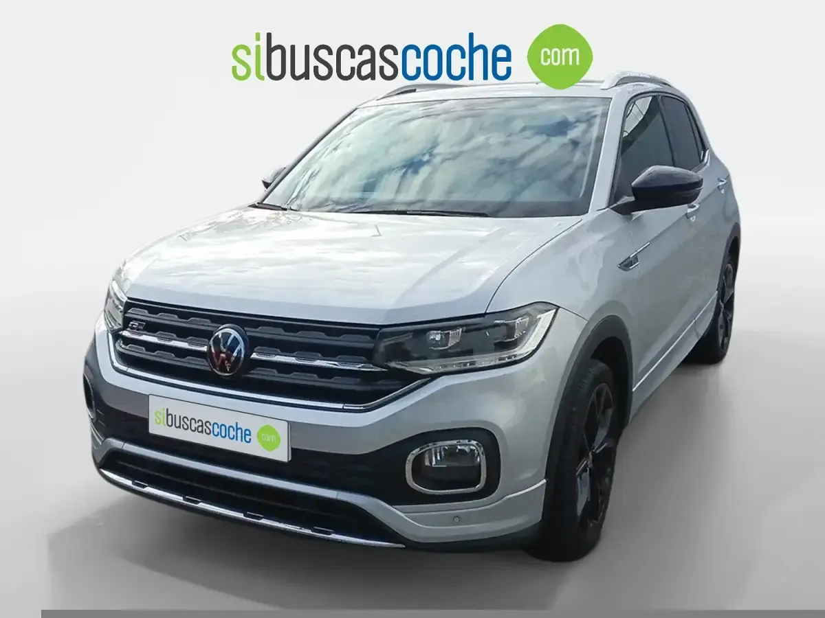 Usado VW T-Cross Sportline 110 CV (80 kW) 2023 Gris/plata SUV