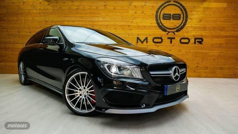 Negro Usado 2016 Mercedes CLA45 AMG Shooting Brake AMG Familiar | 27.969 € (Super precio) - Imagen 1/4