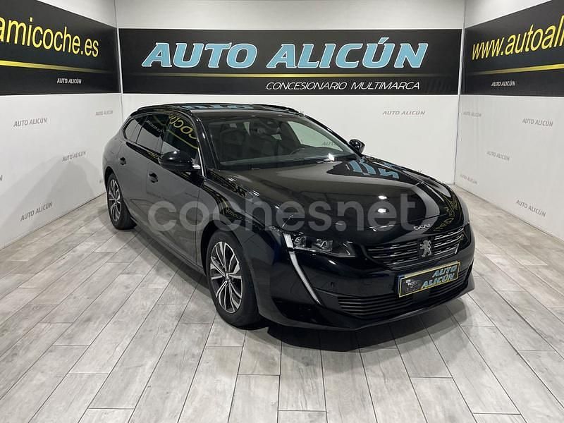 Usado Peugeot 508 SW Allure 130 CV (95 kW) 2022 Negro Familiar