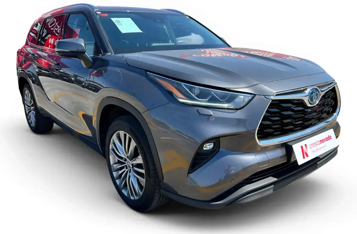 Usado Toyota Highlander Advance 246 CV (180 kW) 2021 Gris SUV