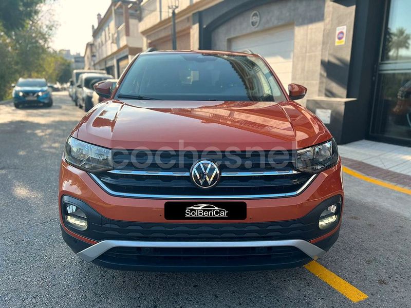 Usado VW T-Cross Advance 95 CV (69 kW) 2021 Naranja SUV