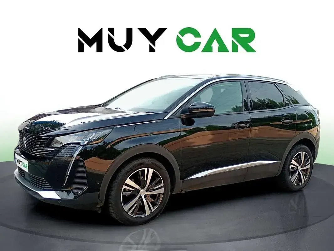 Usado Peugeot 3008 Allure 131 CV (96 kW) 2021 Negro SUV