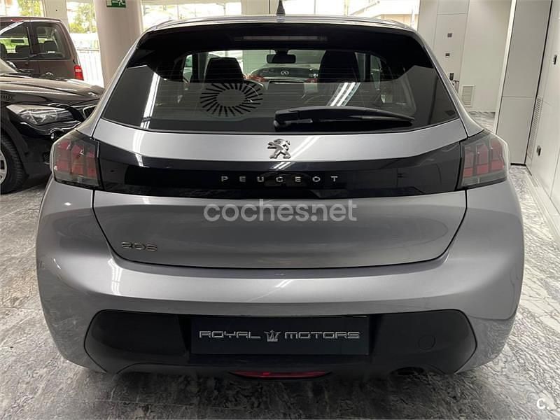 Usado Peugeot 208 Active 100 CV (73 kW) 2020 Gris / plata Utilitario
