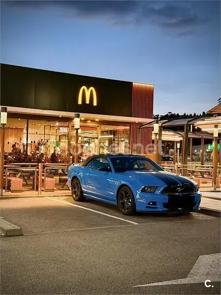 Usado Ford Mustang GT 418 CV (307 kW) 2015 Azul Descapotable