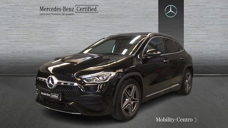 Nachtschwarz unilack Usado 2021 Mercedes GLA200 AMG line SUV | 30.900 € (Precio justo) - Imagen 1/4