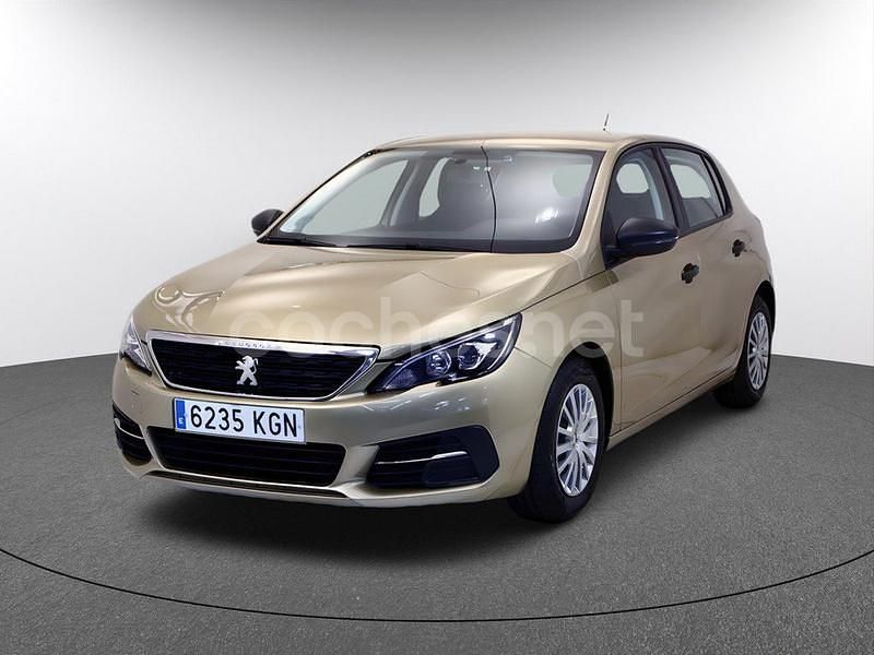 Beige Usado 2018 Peugeot 308 Access Utilitario | 9850 € (Precio justo) - Imagen 1/4