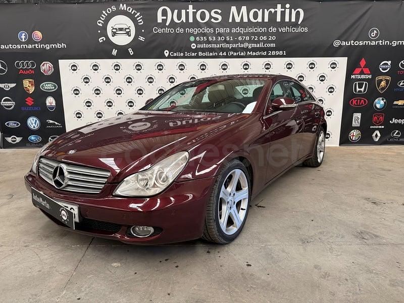 Usado Mercedes CLS320 224 CV (164 kW) 2006 Granate Berlina