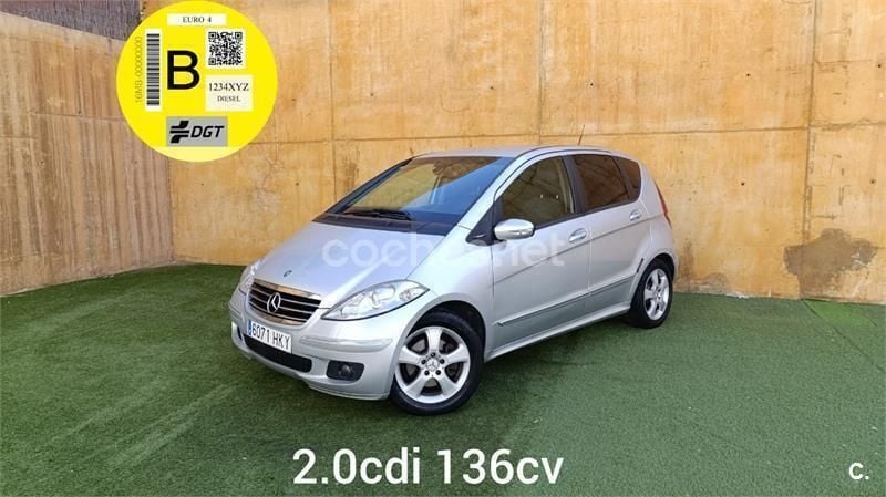 Gris / plata Usado 2007 Mercedes A200 Avantgarde Monovolumen | 3990 € (Buen precio) - Imagen 1/4