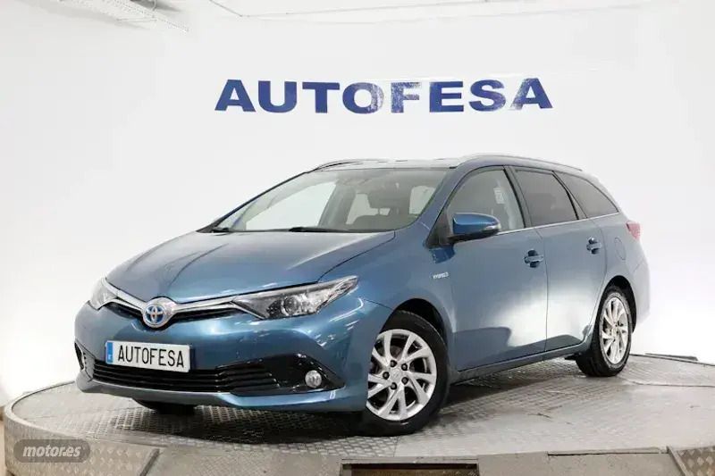 Azul Usado 2017 Toyota Auris Hybrid Active Familiar | 12.850 € (Super precio) - Imagen 1/4