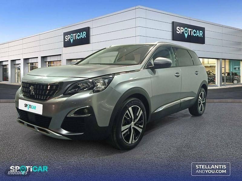 Gris Usado 2020 Peugeot 5008 Allure Monovolumen | 24.800 € (Caro) - Imagen 1/4