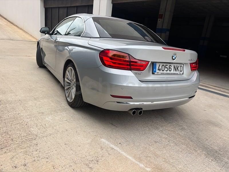 Usado BMW 430 Cabriolet Sport Line 258 CV (189 kW) 2014 Gris / plata Descapotable