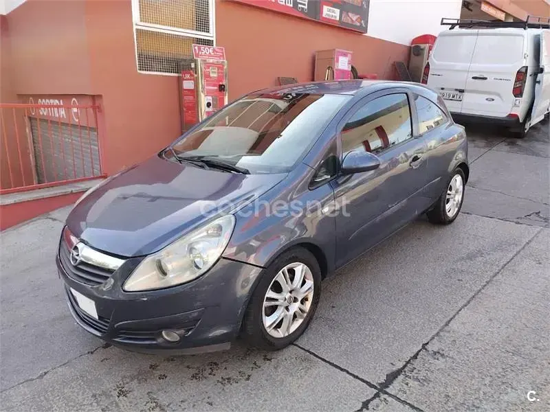 Usado Opel Corsa Sport 90 CV (66 kW) 2007 Azul Utilitario