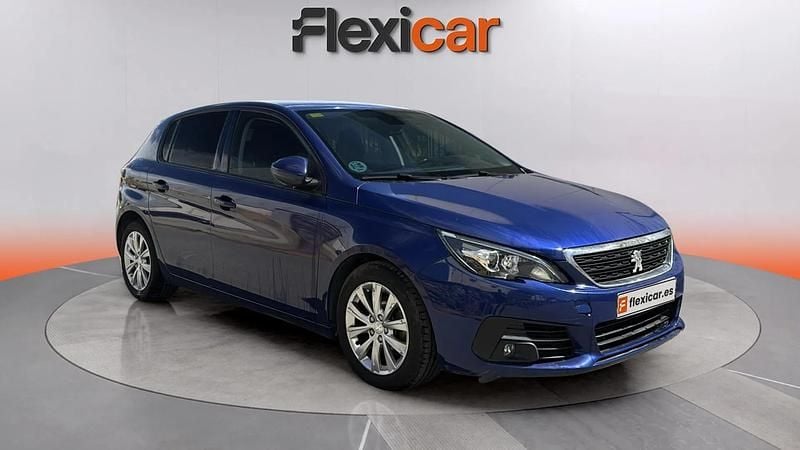 Usado Peugeot 308 Style 131 CV (96 kW) 2020 Azul Utilitario
