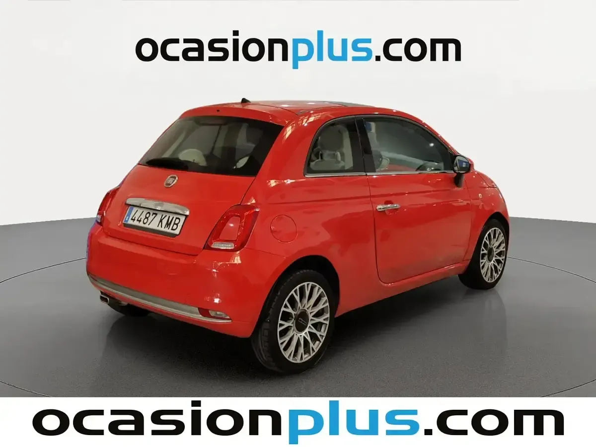 Usado Fiat 500 Lounge 69 CV (50 kW) 2018 Rojo Utilitario