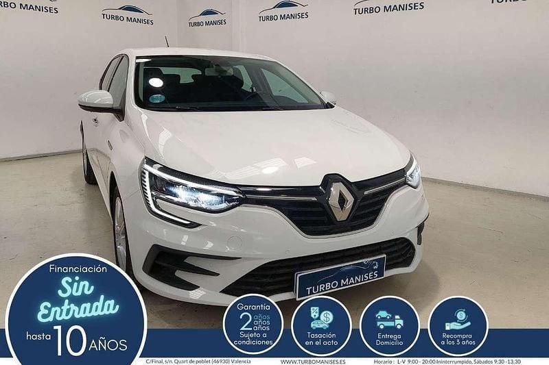 Blanco Usado 2022 Renault Mégane IV Intens Berlina | 13.990 € (Buen precio) - Imagen 1/4