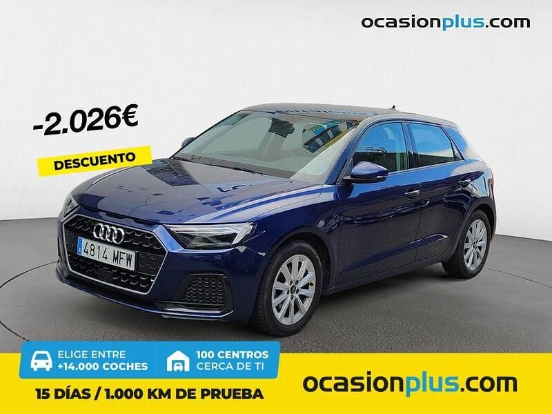Azul Usado 2023 Audi A1 Advanced Plus Utilitario | 21.850 € (Precio justo) - Imagen 1/3