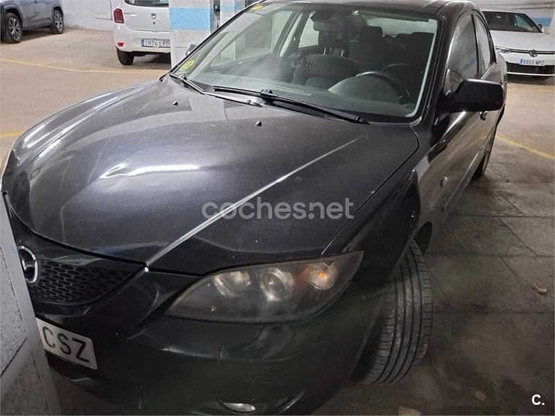 Usado Mazda 3 Sportive 150 CV (110 kW) 2004 Negro Berlina