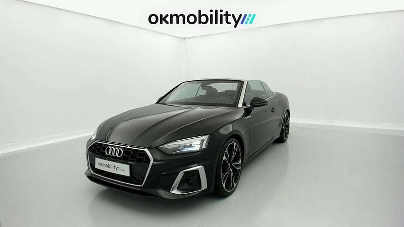 Negro Usado 2024 Audi A5 Cabriolet S-Line Descapotable | 50.490 € (Precio justo) - Imagen 1/4
