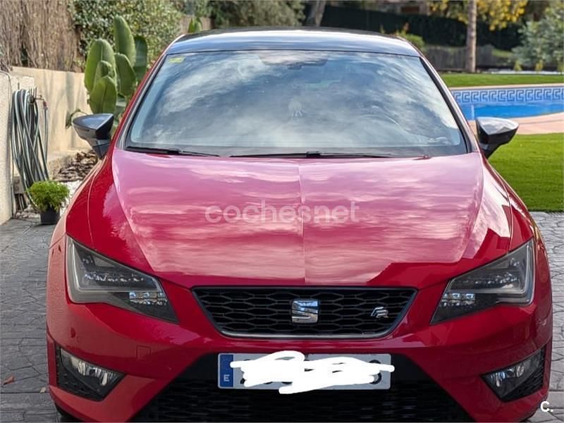 Rojo Usado 2013 Seat Leon FR Berlina | 9800 € (Super precio) - Imagen 1/4